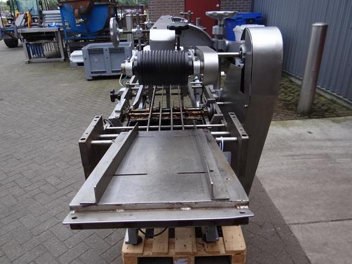 Used wet-glue Roll trough labeler for big diameter cans