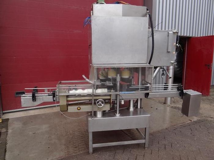 Used Calumatic MTV-6 vacum capper