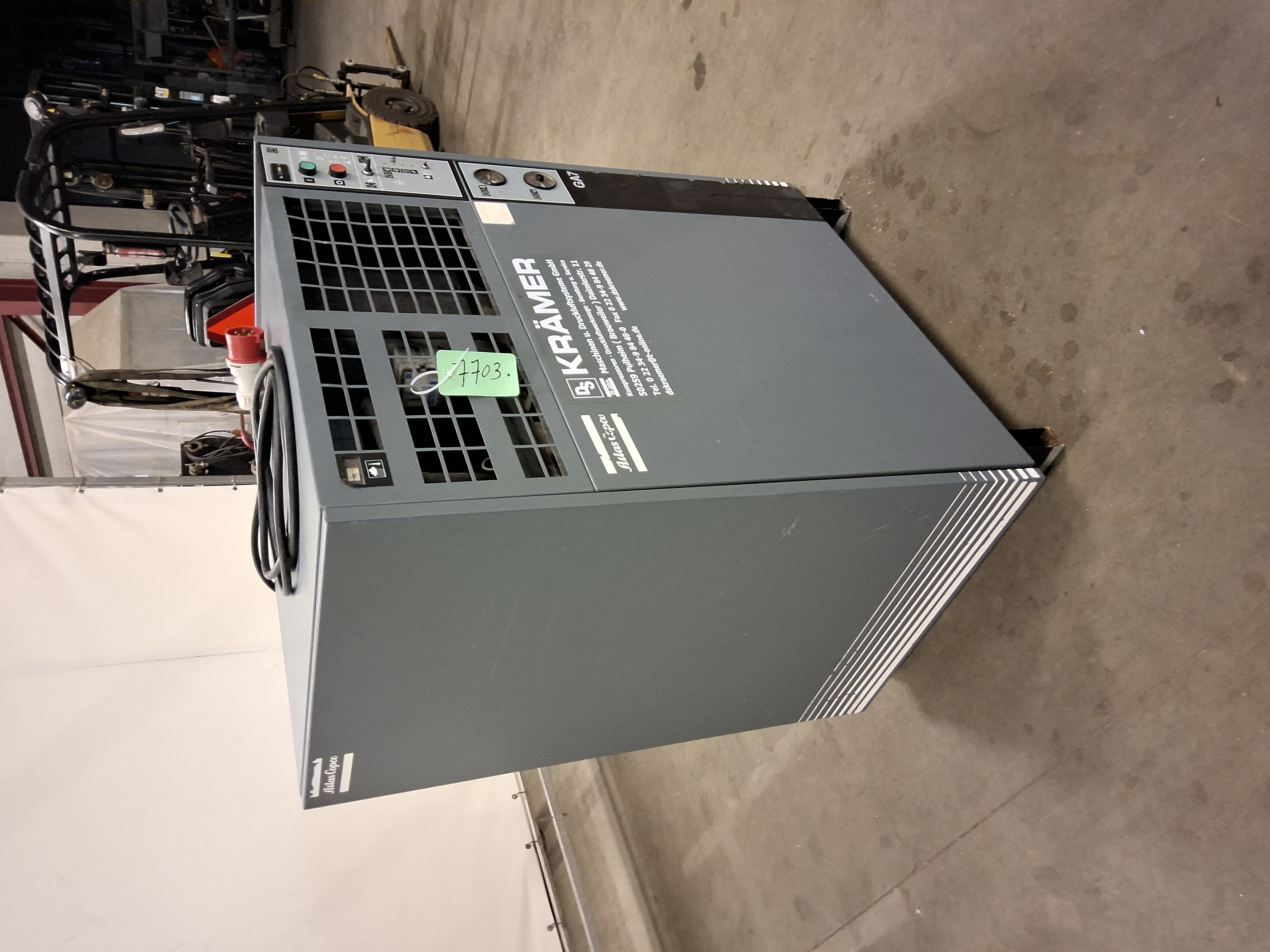 Gebruikt Aircompressor atlas copco