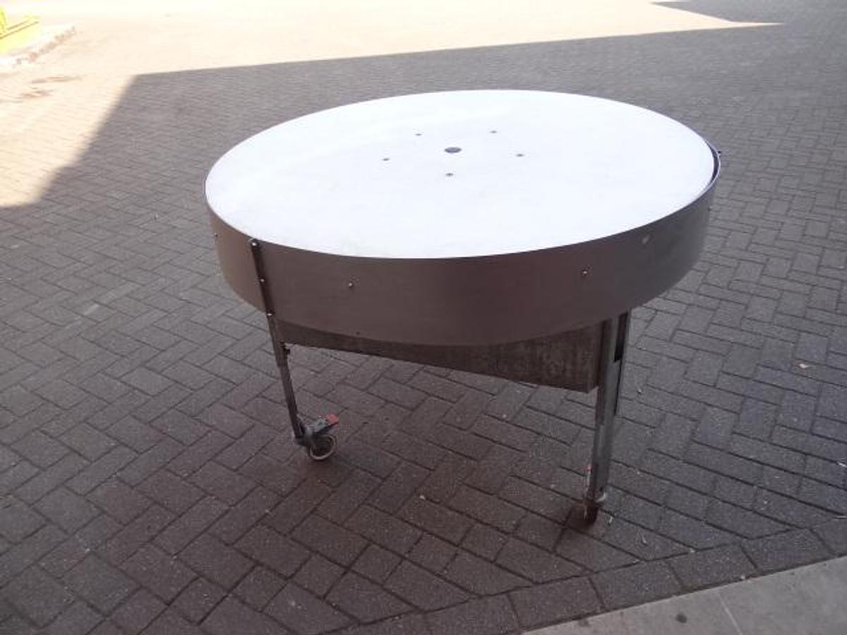 Gebruikt Turning table 1200mm diameter Plastic top