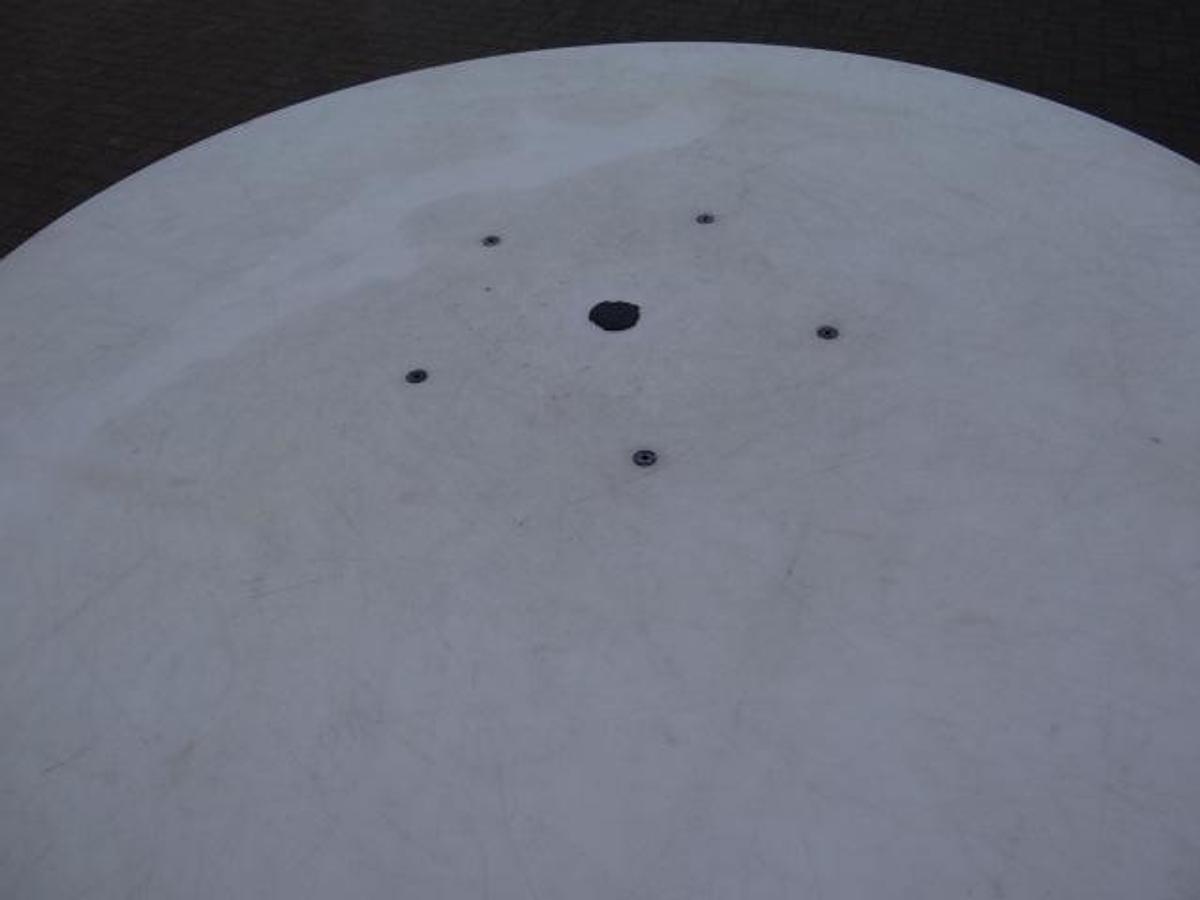 Gebruikt Turning table 1200mm diameter Plastic top