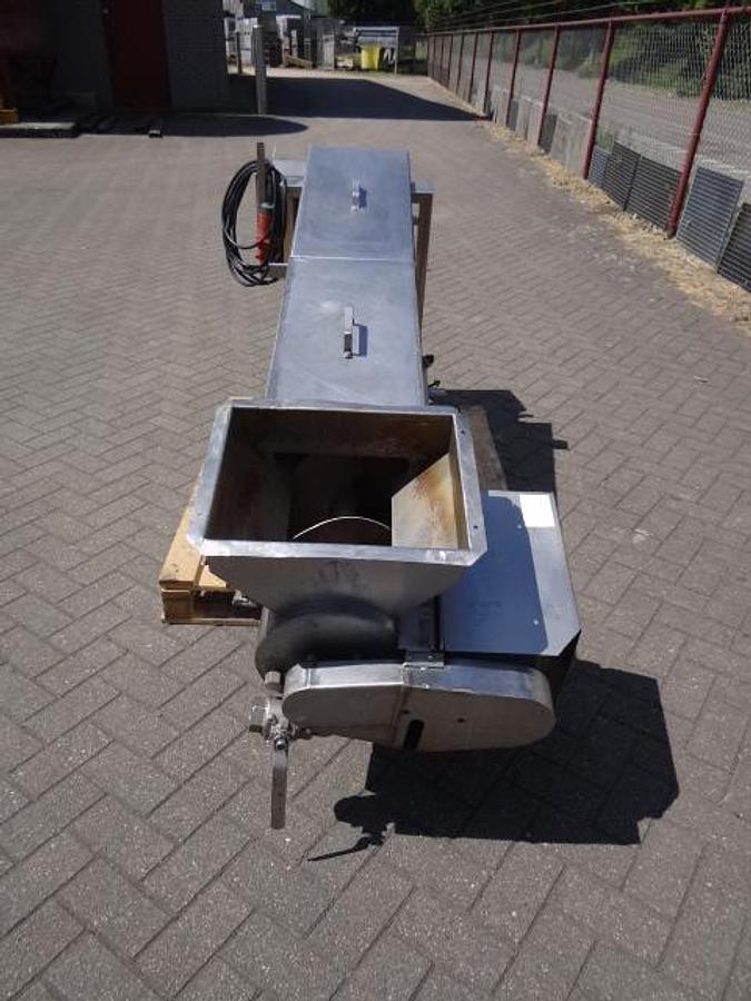 Gebruikt direct heated Steam screw blancher