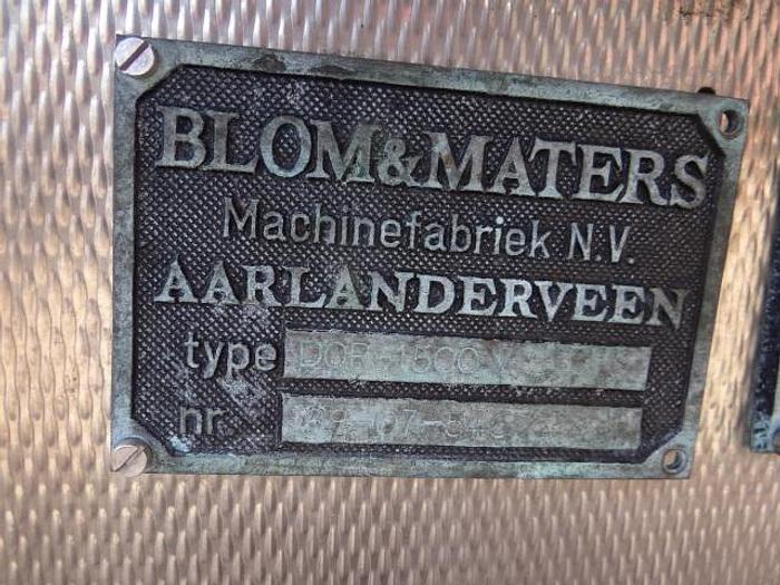 Used Blom/Maters DOR 1500 V
