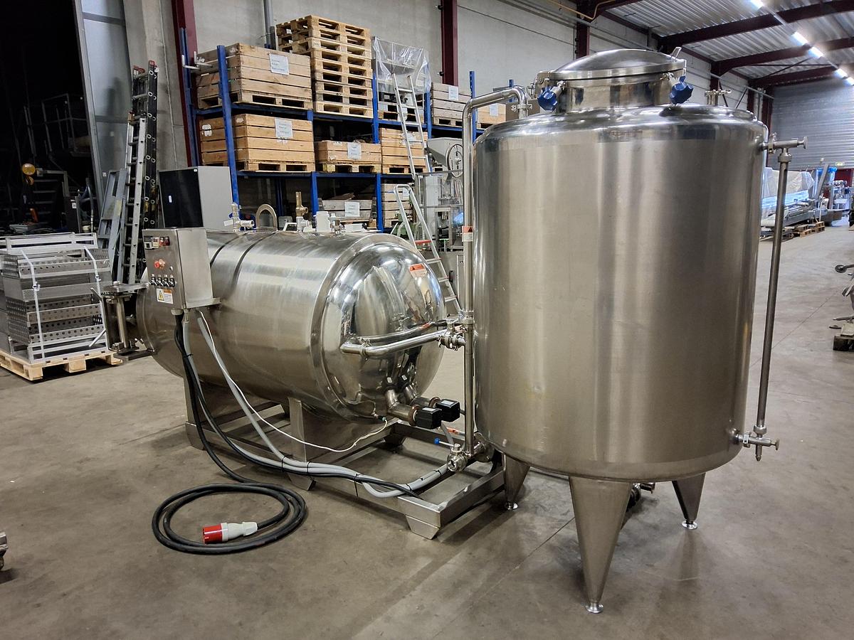 Gebruikt Electric heated spray retort/autoclave