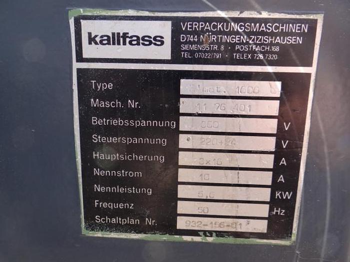 Used Kalfass MAT 1606
