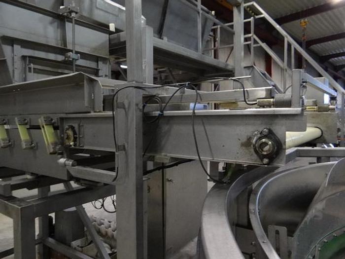 Used Rotating plate filler 40 station for cans or jars