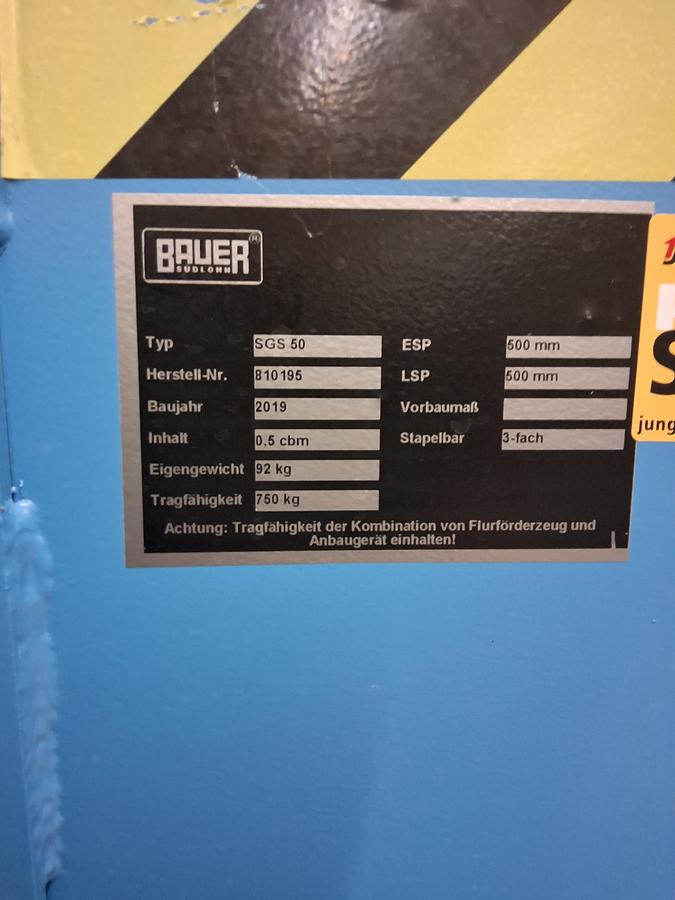 Gebruikt Forklift dosing bin