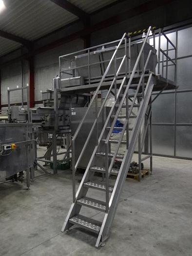 Used Rotating plate filler 40 station for cans or jars