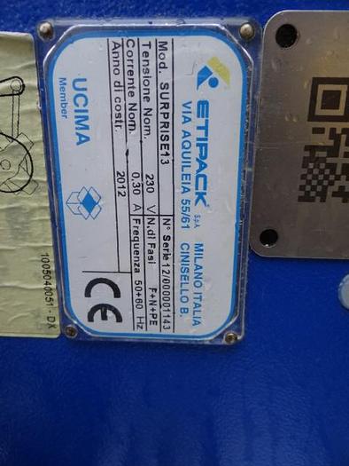 Used Label aplicator selfadhesive Etipack
