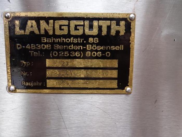 Used 1995 Langguth E-23 FVT-18