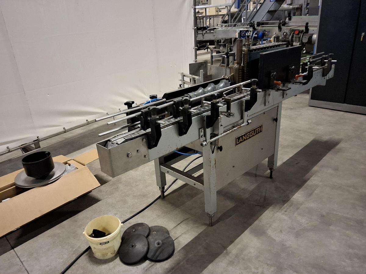 Gebruikt Langguth Unomatic wetglue labeler