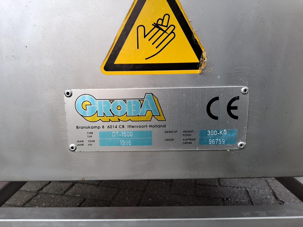 Gebruikt Groba DT1500 turningtable
