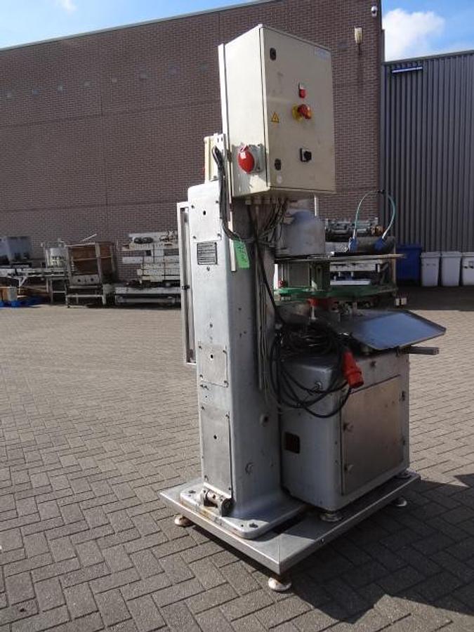 Gebruikt Lanico DT265 automatic Can seamer 153mm