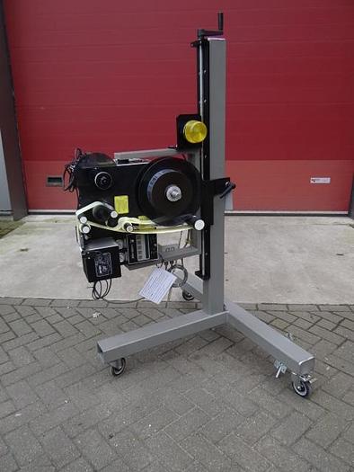 Used mobile label aplicator with printer