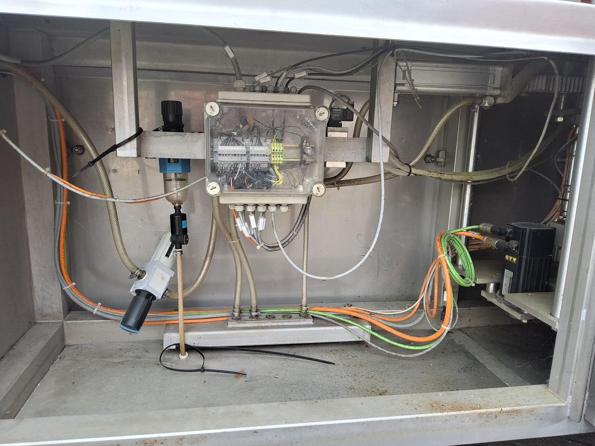 Gebruikt Piston dosing machine with infeed auger leonhardt ag-1 dpe 150 S