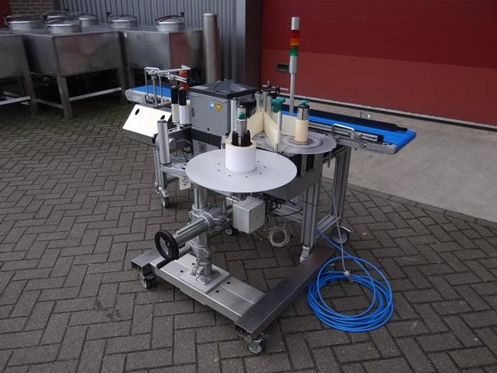 Used Novex Carton labeler/coder