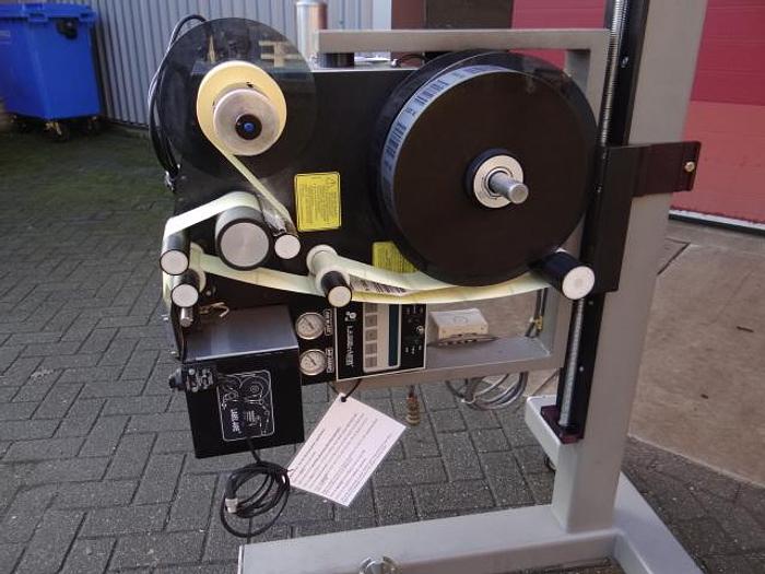 Used mobile label aplicator with printer