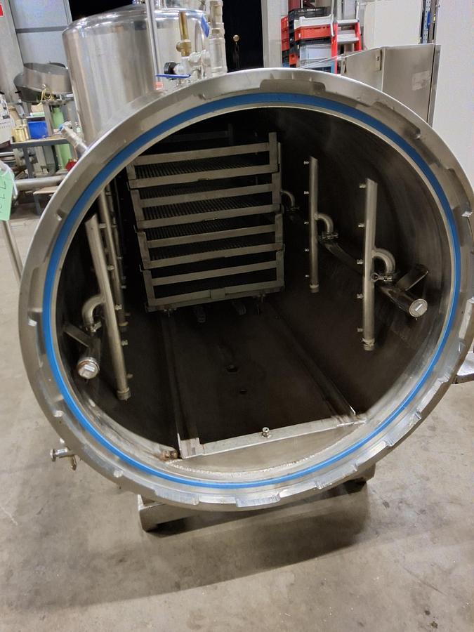 Gebruikt Electric heated spray retort/autoclave