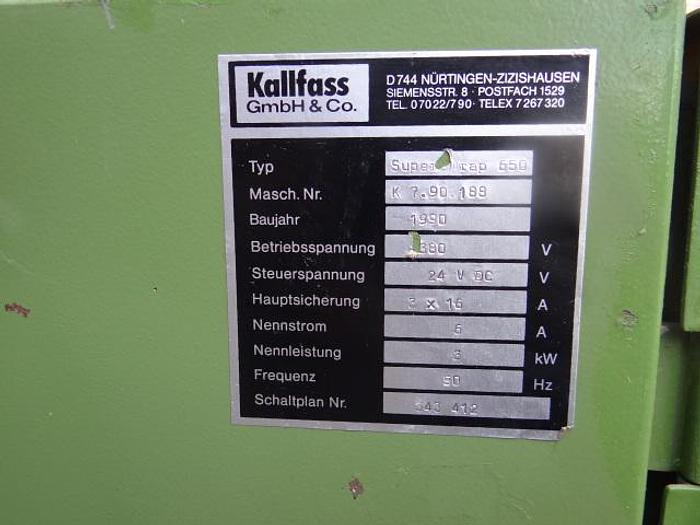 Used 1990 Kalfass Superwrap 650