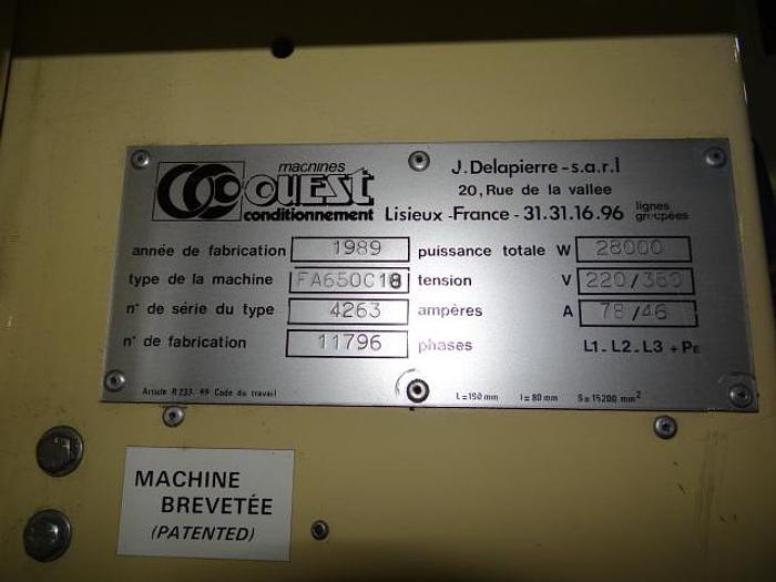 Used 1989 Quest FA 650 C 18