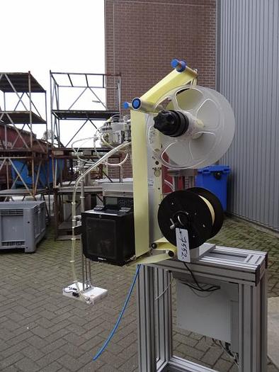 Used top labeler with printer