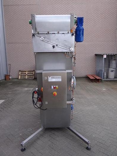 Used cap elevator and sorter
