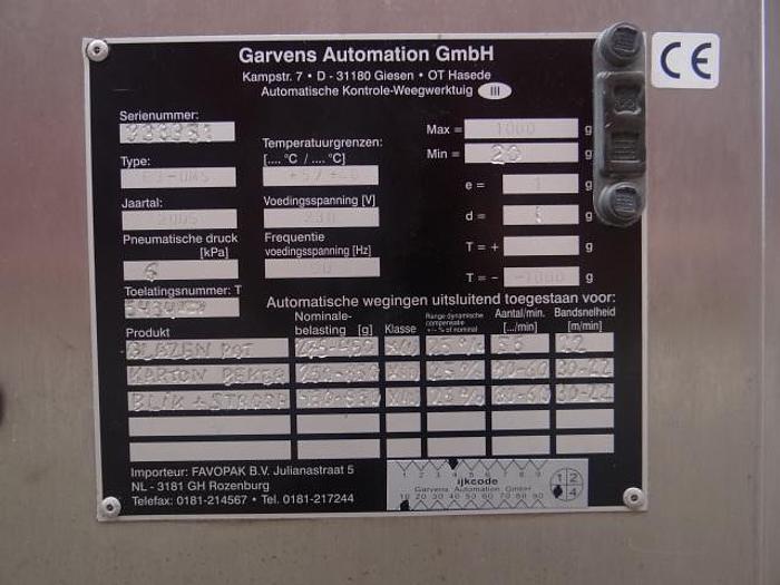 Used 2005 Garvens E3 DM5