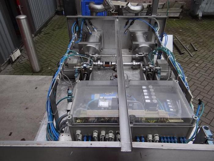 Used 2 station piston filler 5ltr