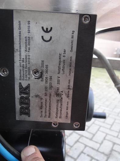 Used BBK Labeler  top/ wraparound