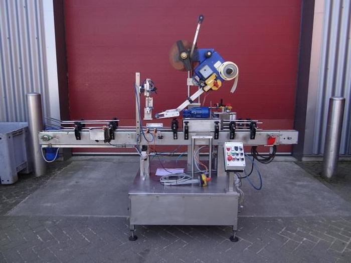 Gebruikt Labeler selfadhesive wraparround or spot and top