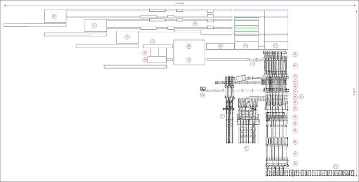 Gebruikt NEWNES - WACO - WEIDNER high speed automatic planing line