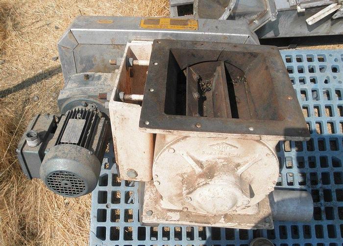 Used Valve, Rotary, Airlock, 10", C/st, SemcoValve, Rotary, Airlock, 10", C/st, Semco #S741271