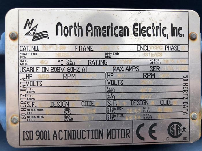 Used NOV 308T Triplex 350hp Electric Pump