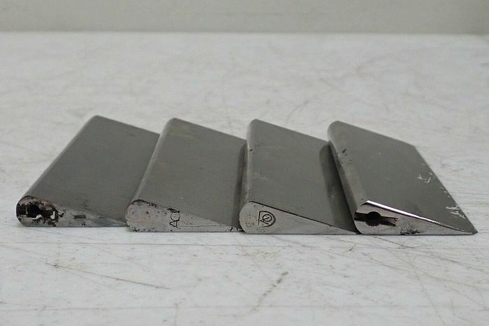 Used Lot of 4 AO Microtome Knives, 12 cm