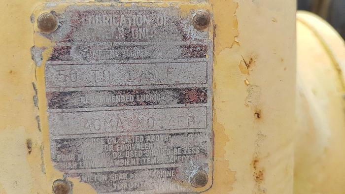 Used Hamilton Gear  H1100 Parallel Shaft Gear Reducer