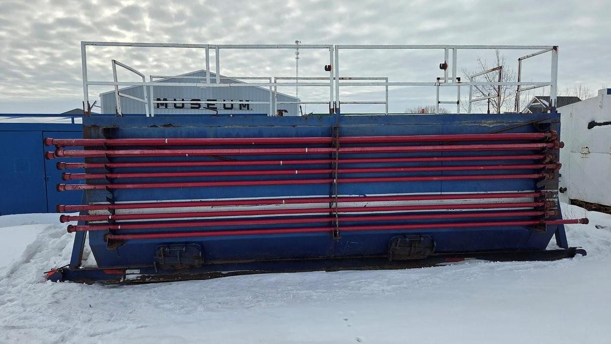 Used 30m3  2 Compartment Mud Tank