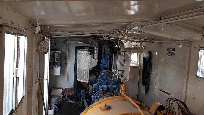 Used Oilwell S-856-10, (Formerly S-824-10) 6x8 Triplex Mud Pump Package