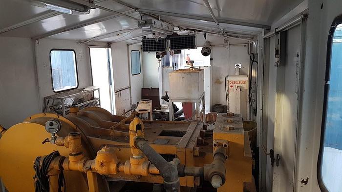 Used Oilwell Super 48 4.5x8 Triplex Well Servicing Reversing Mud Pump