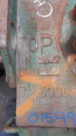 Used Shaffer  Sentinel II 7 1/16 5M Double Ram BOP