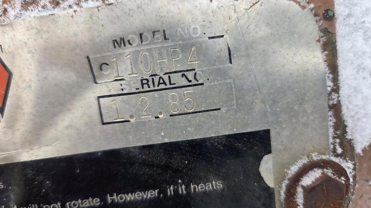 Used AAROW SPECIALTY C110 HP4 PTO / Over Center Clutch