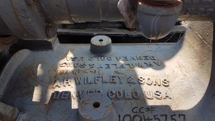 Used A.R. Wilfley & Sons Inc 4x2 Model K Centrifugal Slurry Pump