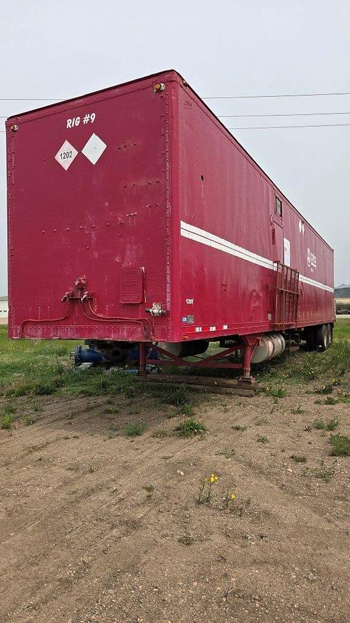 Used Alloy Trailers Inc 48' Tandem Axle Van Trailer