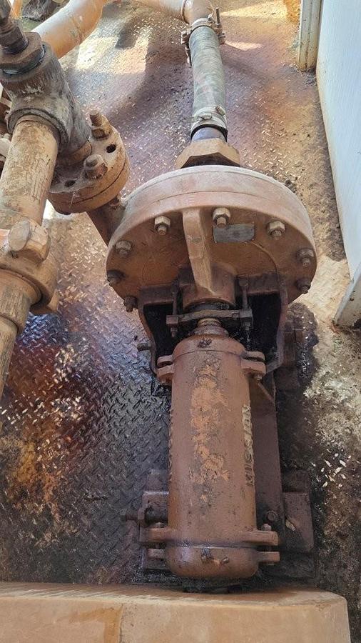 Used Gardner Denver PE-5Y 3x5 Triplex Well Servicing Reversing Mud Pump Package