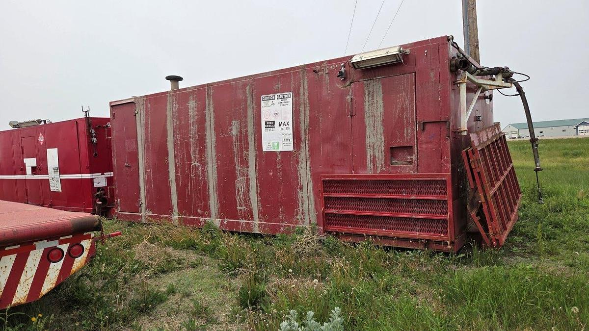 Used Heavy Duty Shop Built Pump House