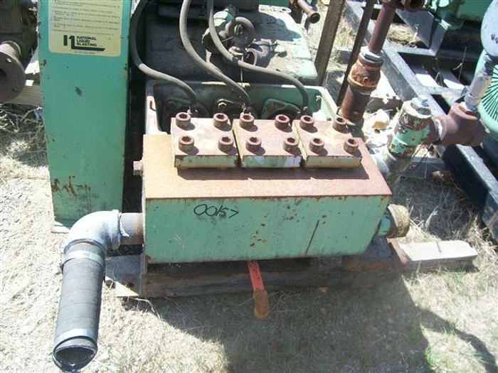 Used NLB 1060E Triplex Waterblast Pump