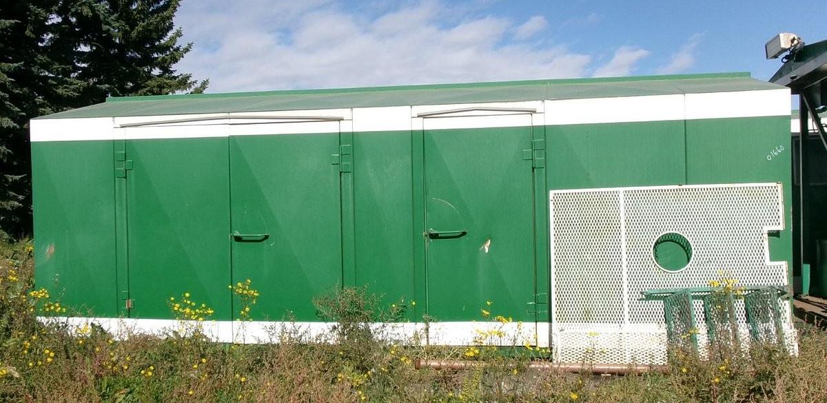 Used Oilfield Skid Heavy Duty Shop Built Pumphouse
