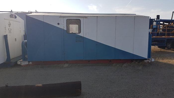 Used Gardner Denver PE-5Y 3x5 Triplex Well Servicing Reversing Mud Pump Package