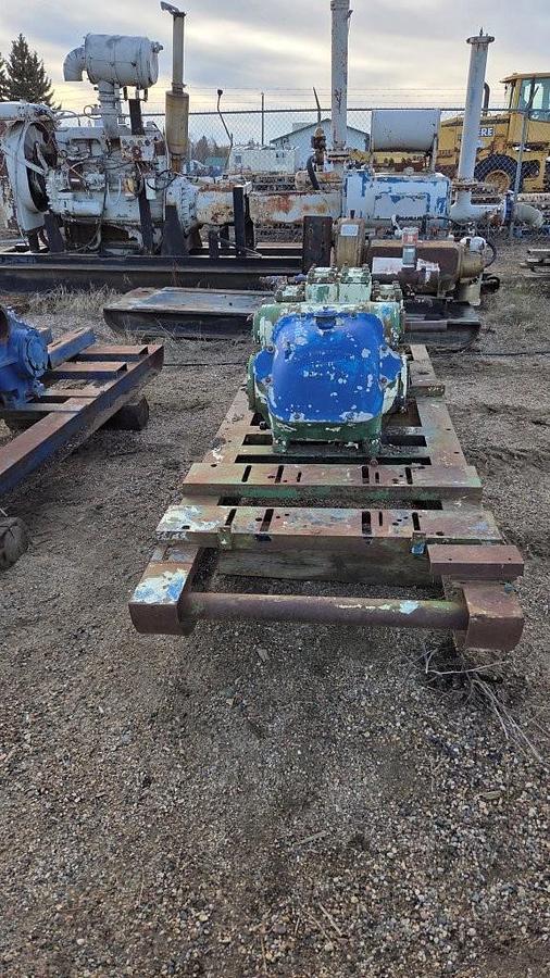Used Gaso 1849 Duplex Mud Pump