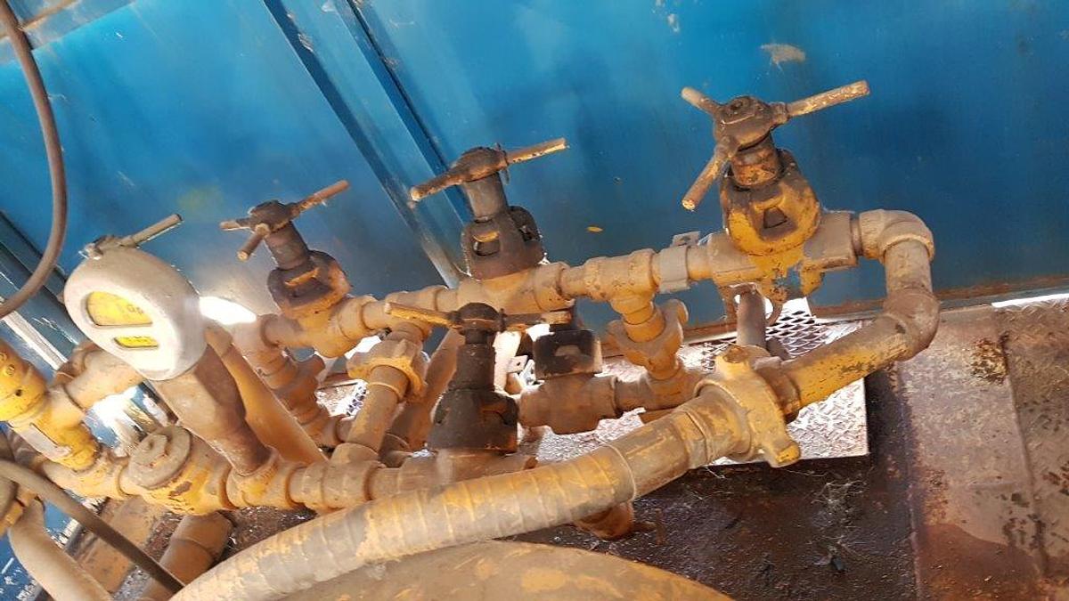 Used Oilfield Skid Heavy Duty Shop Built Pumphouse