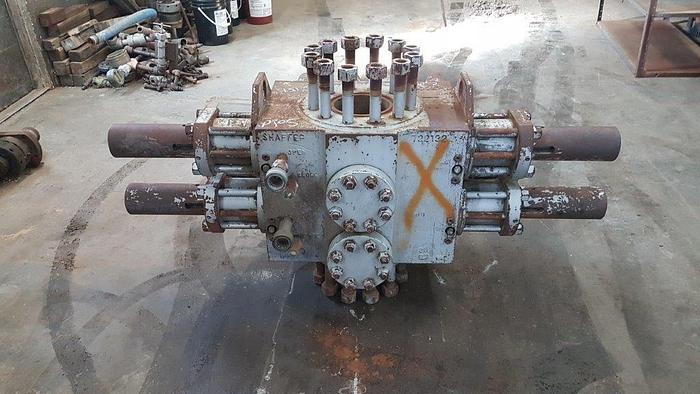 Used Shaffer 7 1/16 5M Double Ram BOP